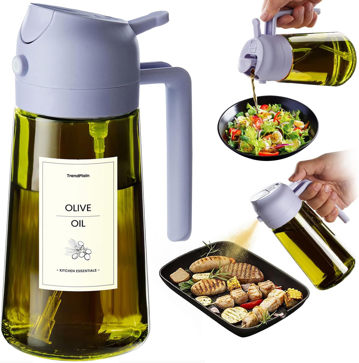 Thumbnail 6 de TrendPlain 16oz Olive Oil Dispenser