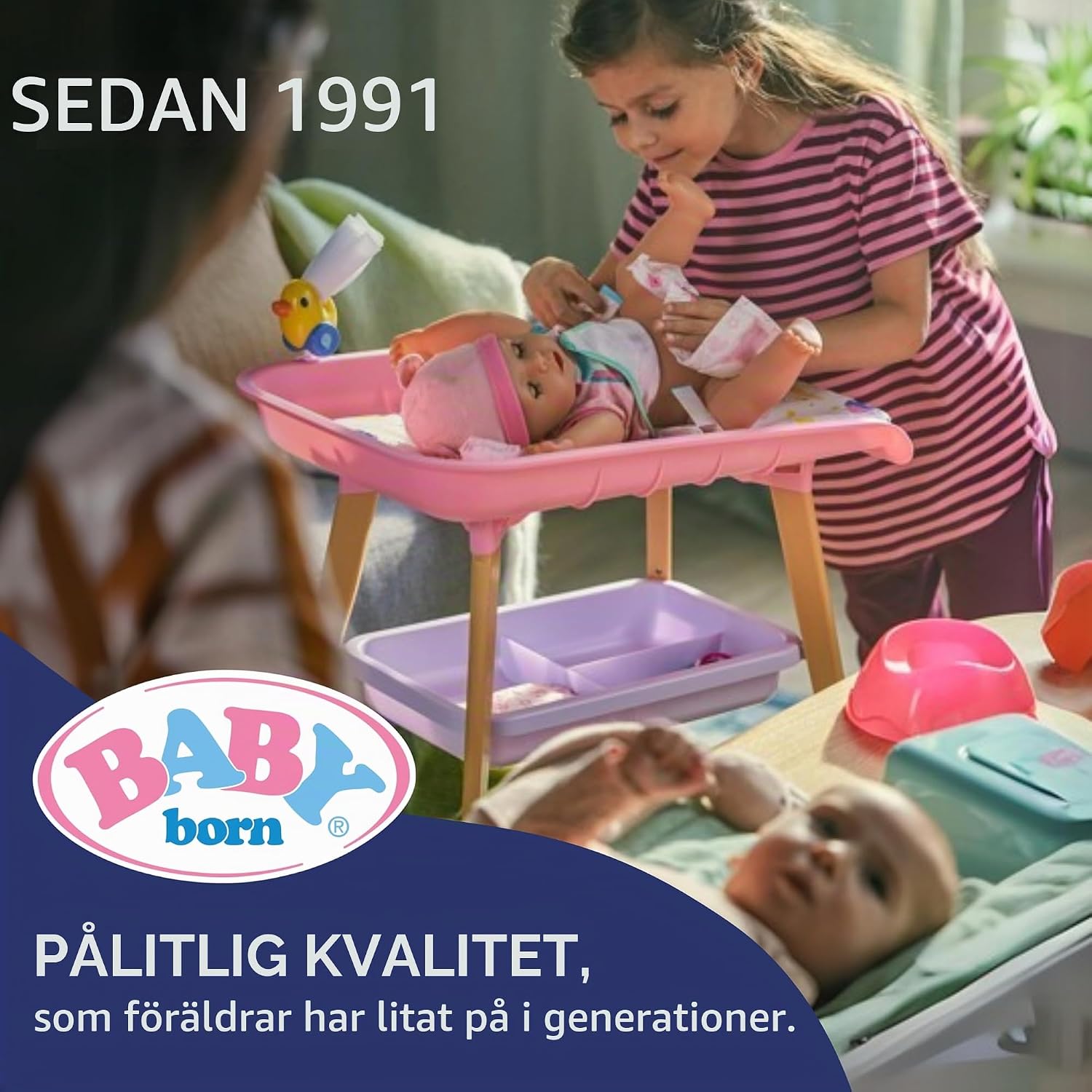 Thumbnail 6 de BABY born 840634 matbord för 43 cm dockor med ljus och ljud