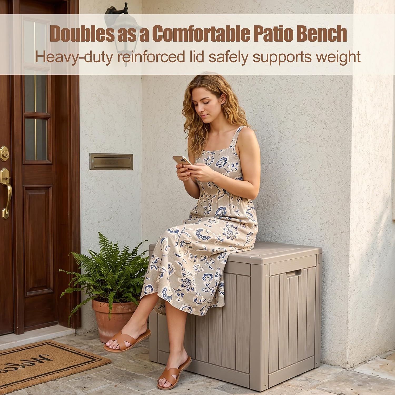 Thumbnail 4 de Outdoor Package Delivery Box, 40 Gallon