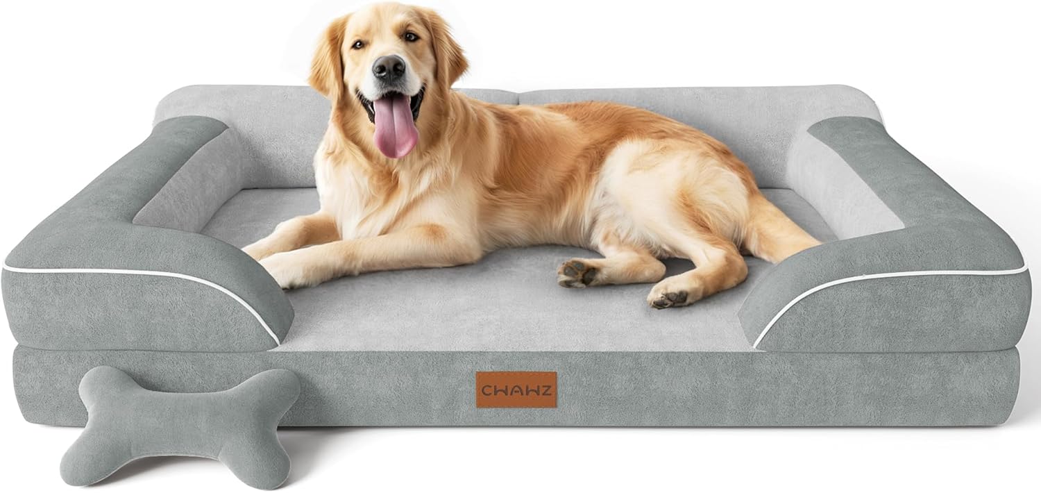 CWAWZ Extra Large Orthopedic Dog Bed 42"
