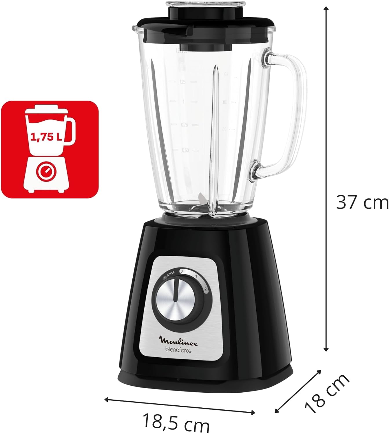 Detalle de Moulinex LM42051 mixeur 800 W đč