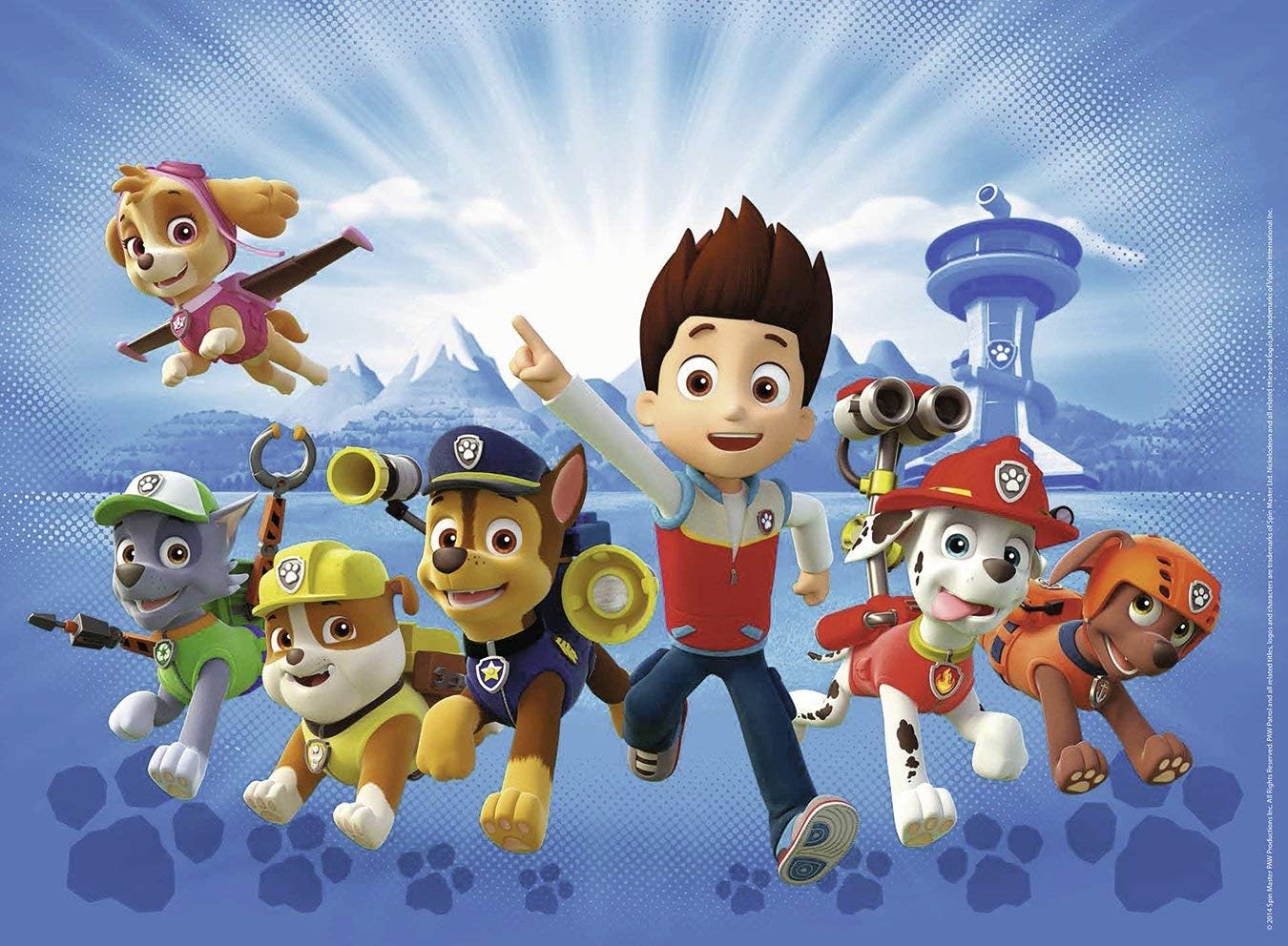 Detalle de Puzzle enfants Pat Patrouille 100 XXL