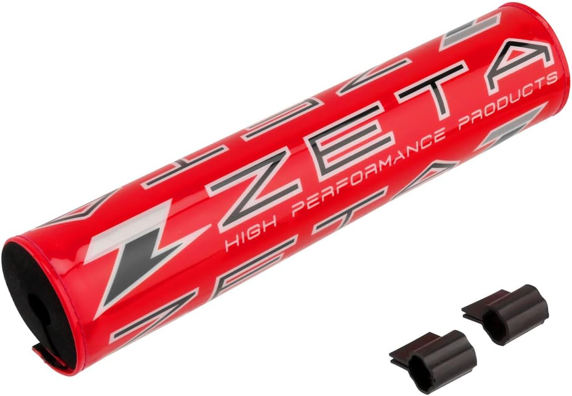 Detalle de ジータレーシング F5185 COMPバーパッド 254mm レッド、ブレース径φ12mm~φ14mm対応