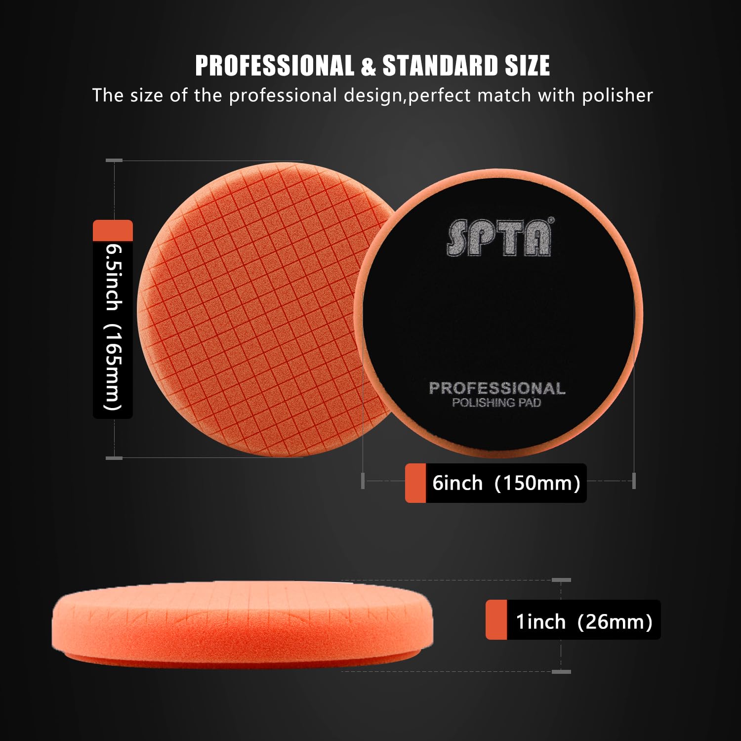 Thumbnail 1 de SPTA T40 Polierschwamm T40 165 mm