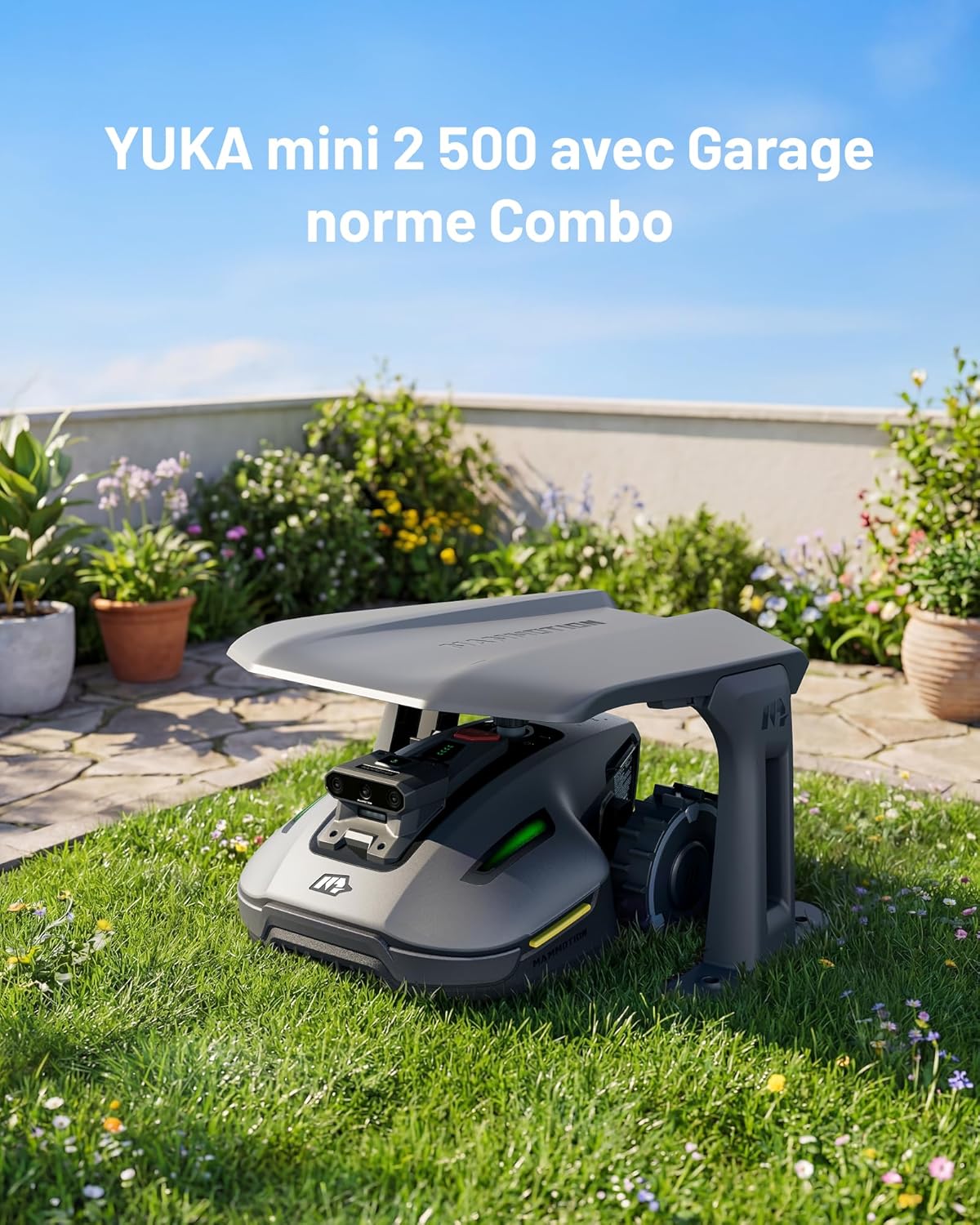 Thumbnail 1 de MAMMOTION YUKA Mini 2 500 Tondeuse Robot avec Garage Standard