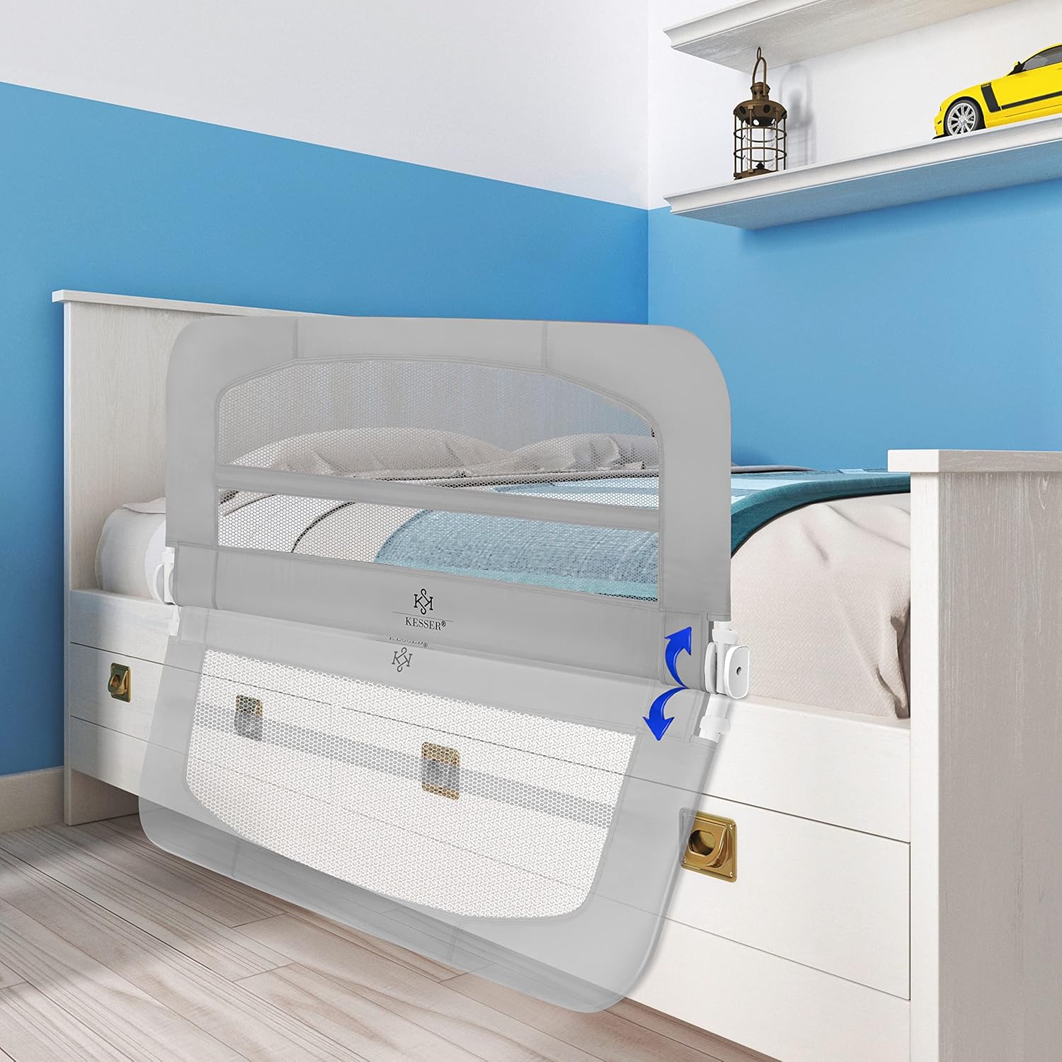 Thumbnail 1 de KESSER® Riel de Cuna 100cm - Barandilla para Niños 🛏️