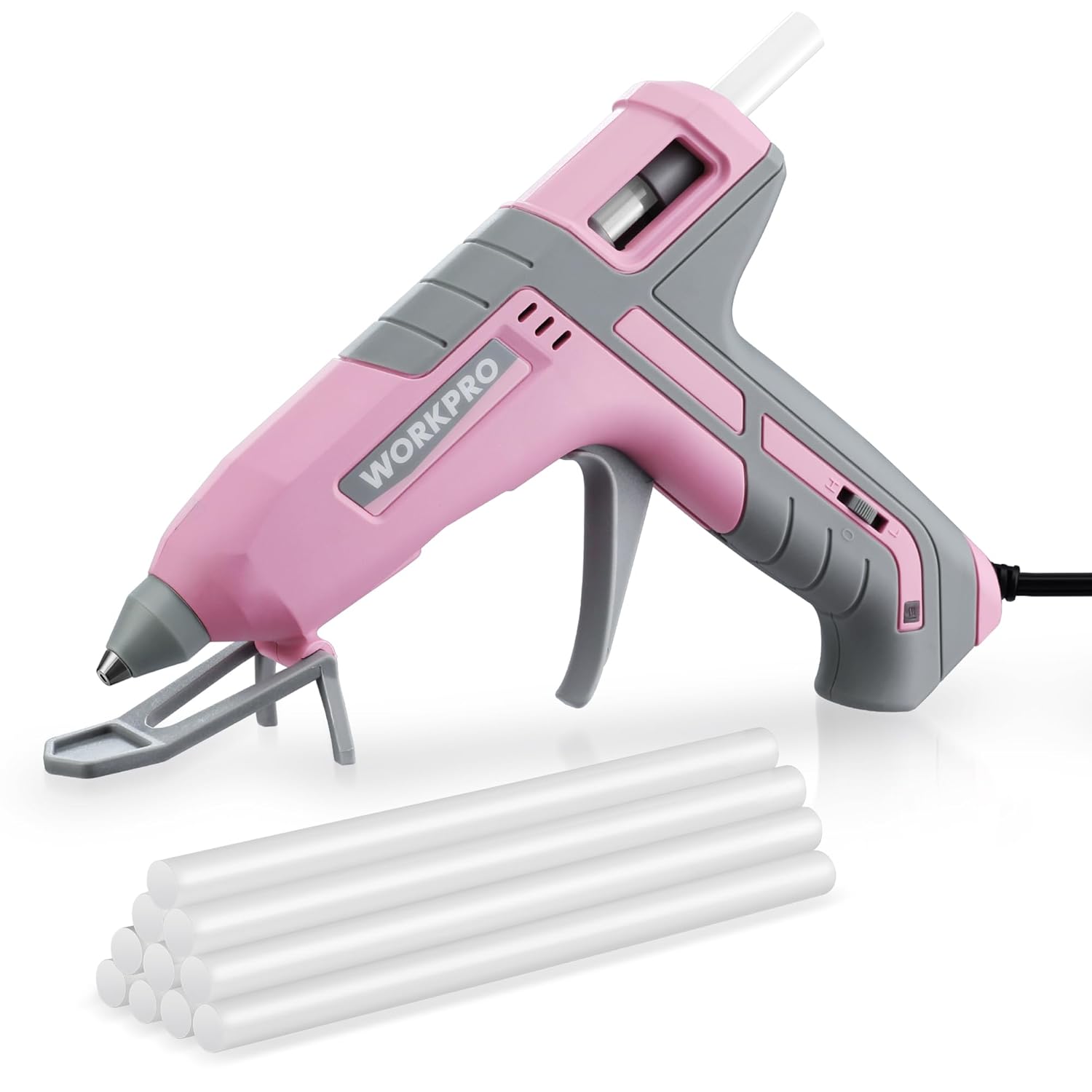 WORKPRO Psitola de Silicona Caliente 60/100W