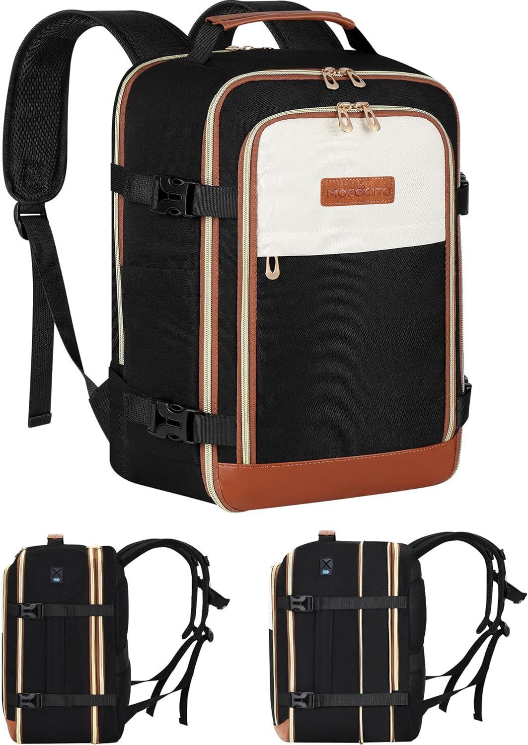 Detalle de MOCOCITO Mochila Viaje Cabina 40x30x20 mochila de cabina
