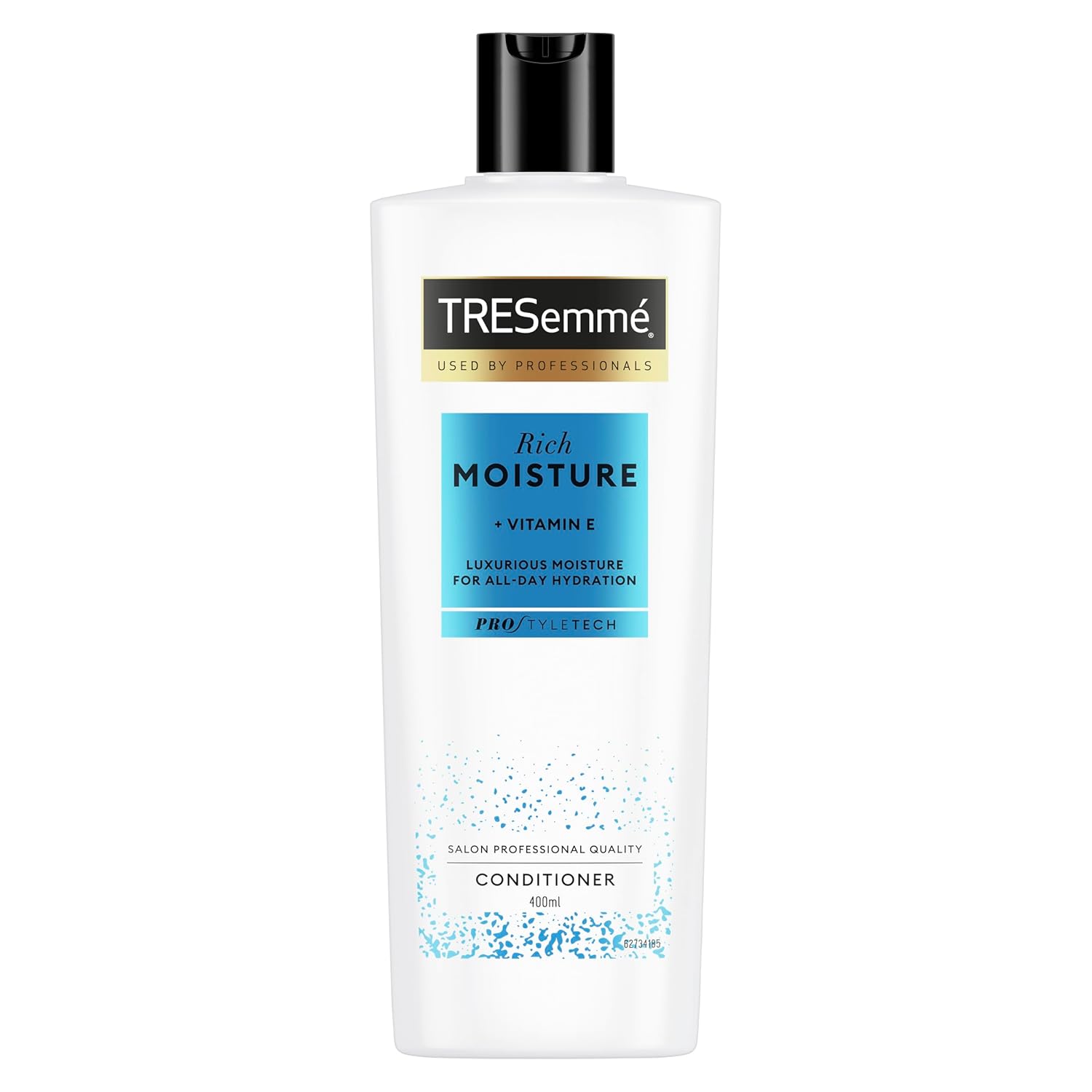 Detalle de TRESemmé Rich Moisture Conditioner, 3 x 400 ml – Für trockenes, geschädigtes Haar