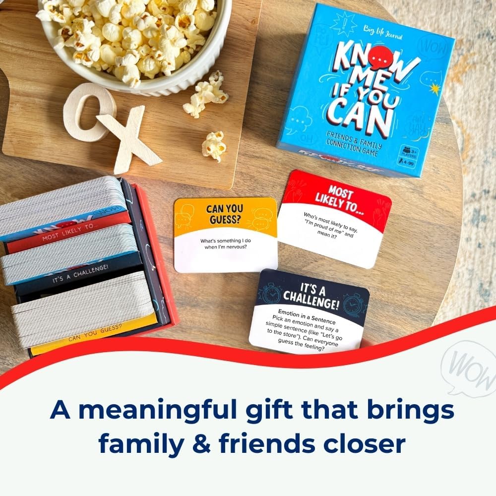 Detalle 2 de Big Life Journal Know Me Connection Game 160 🎲