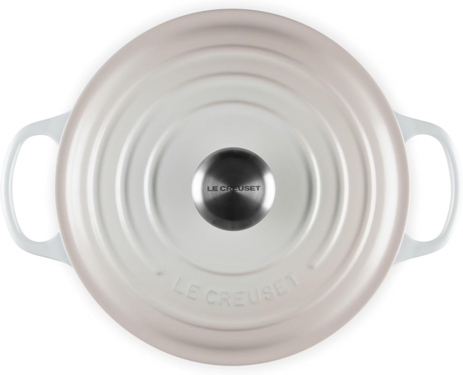 Thumbnail 1 de Le Creuset Signature Gusseisen-Bräter mit Deckel, Ø 24 cm, Rund – Meringue