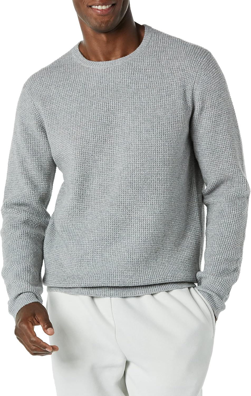 Thumbnail 6 de Amazon Essentials Herren Soft-Touch-Pullover mit Rundhalsausschnitt und Waffelstich – Normal Passform