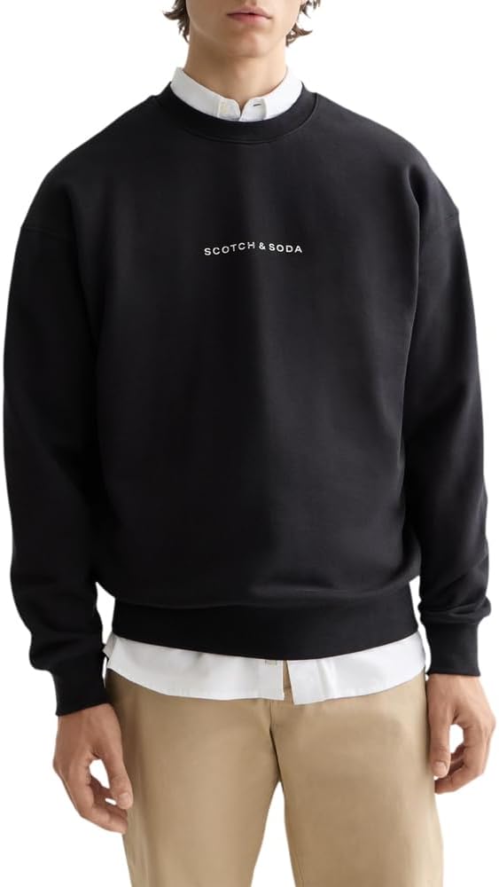 Detalle de Scotch & Soda Core-Logo Sweatshirt homme