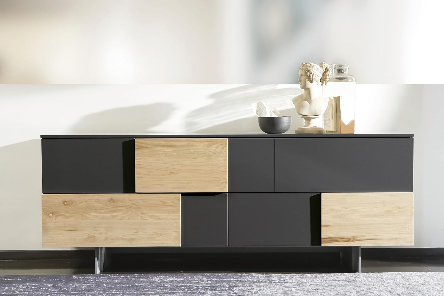 Thumbnail 1 de d-c-fix Vinilo adhesivo antracita mate para muebles 🖤