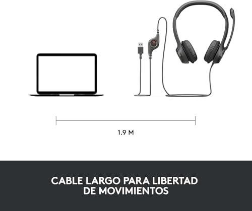 Thumbnail 8 de Logitech H390: Auriculares con cable USB para PC/Portátil