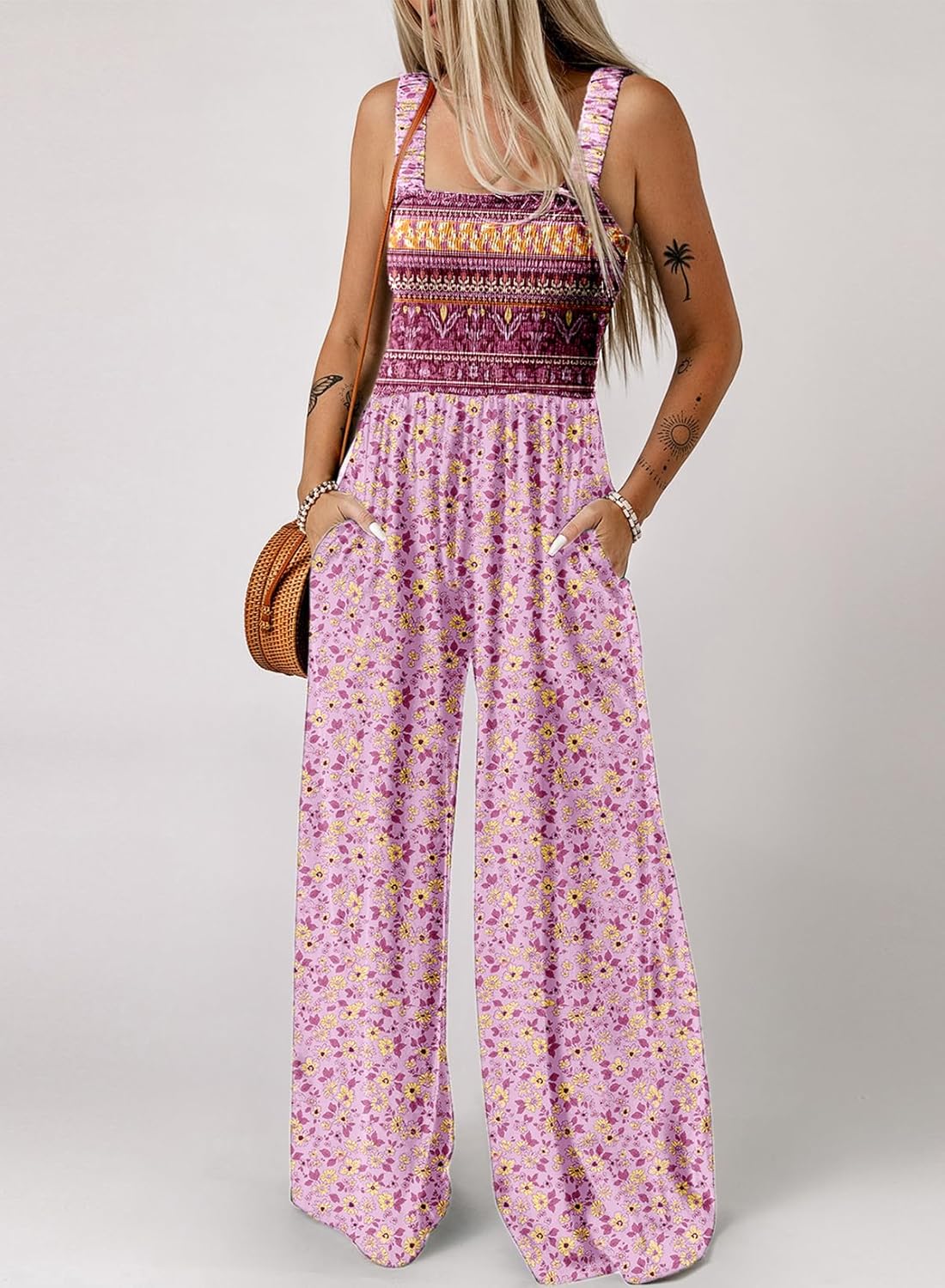 Detalle 2 de Dokotoo Casual Loose Overalls Jumpsuit