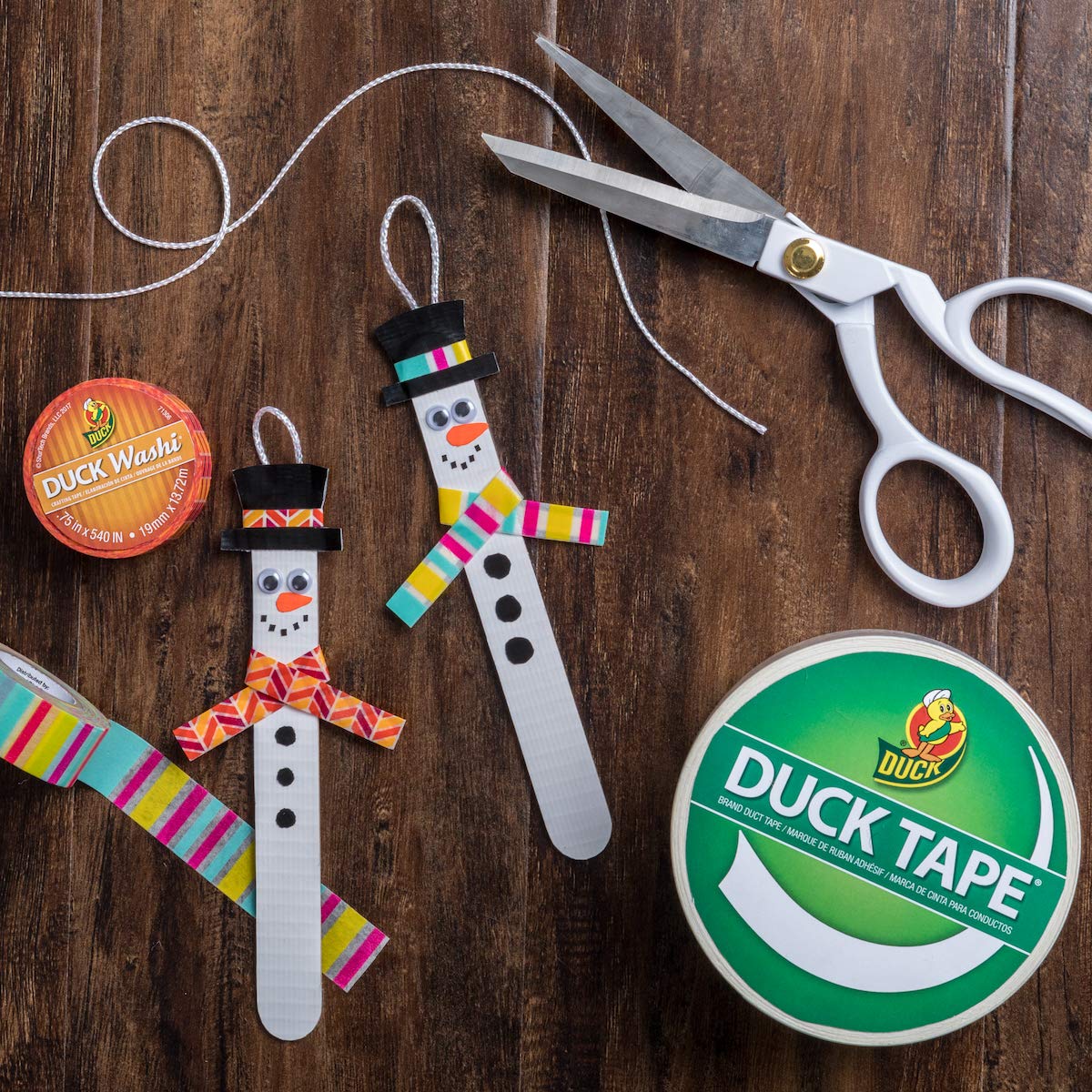 Thumbnail 5 de Duck Tape Solid Colours Yellow roll for repair, craft and personalising (48mm x 18.2m)