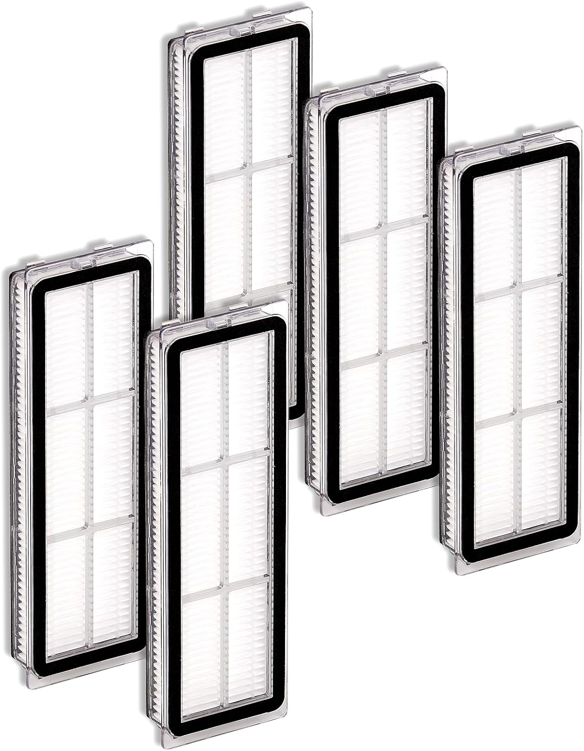 Detalle de COWINORY HEPA-filterset van 5 voor Dreame L10s Ultra en Xiaomi X20+