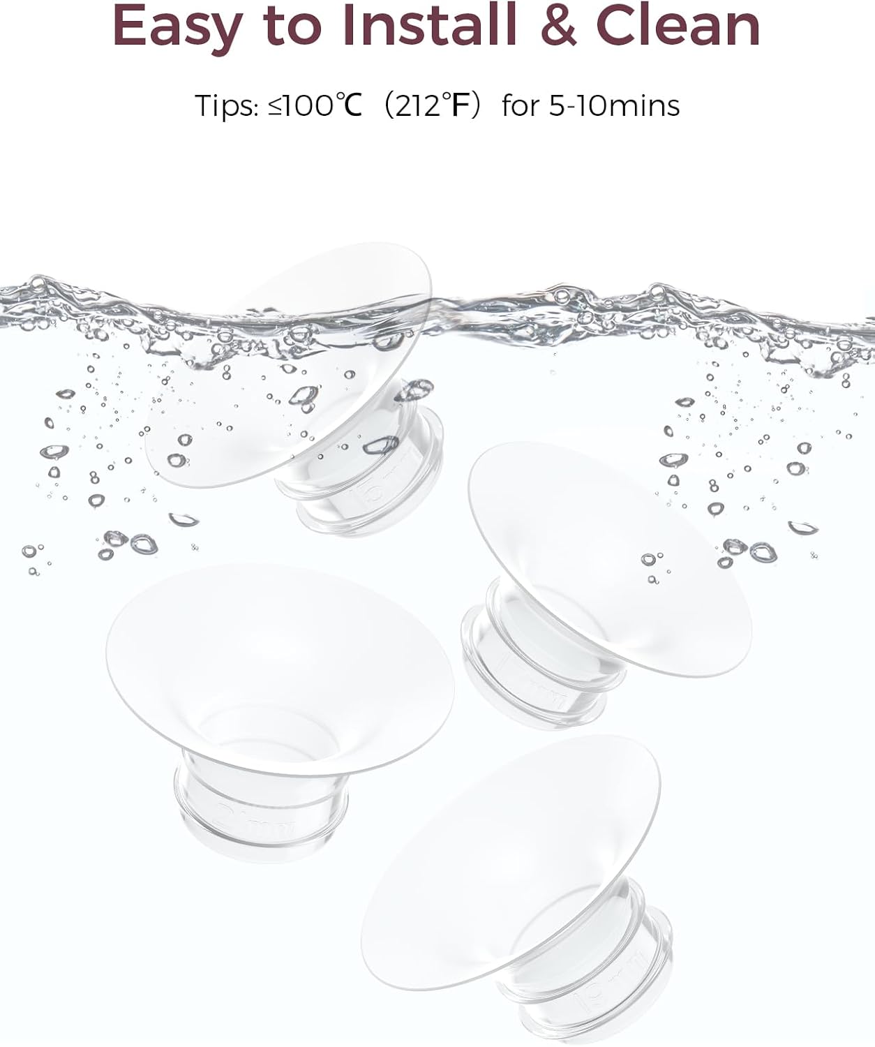 Thumbnail 6 de Momcozy 21mm Flange Insert for M5/M6/M9 – 4 Pack