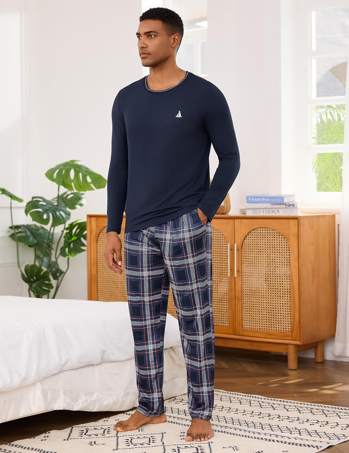 Thumbnail 6 de Jahetuul Pyjama homme coton hiver