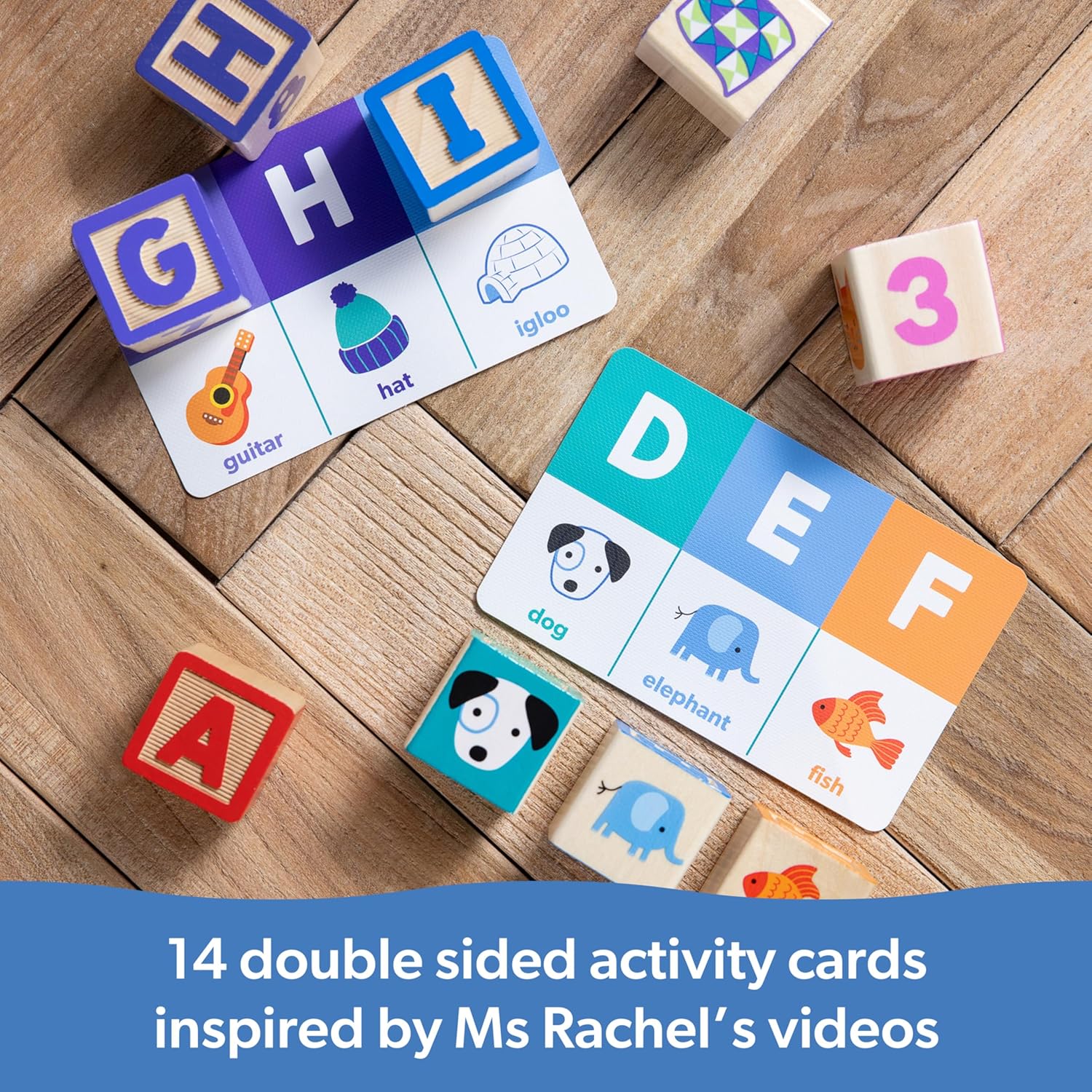 Detalle de Melissa & Doug Ms. Rachel blocks 18+ months