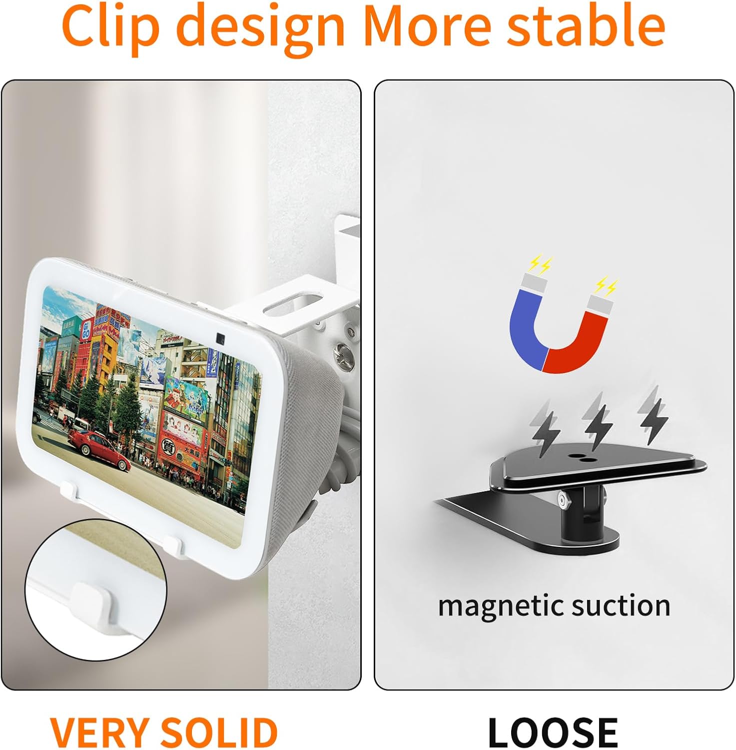 Detalle de Shinar Metal Wall Mount for Sh0w 5 (3rd Generation) with 360° Swivel and -50°/+50° Tilt