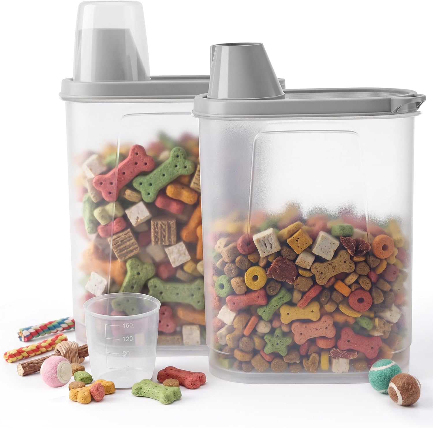 Citylife 2 Pack Dog Food Container 2.3L
