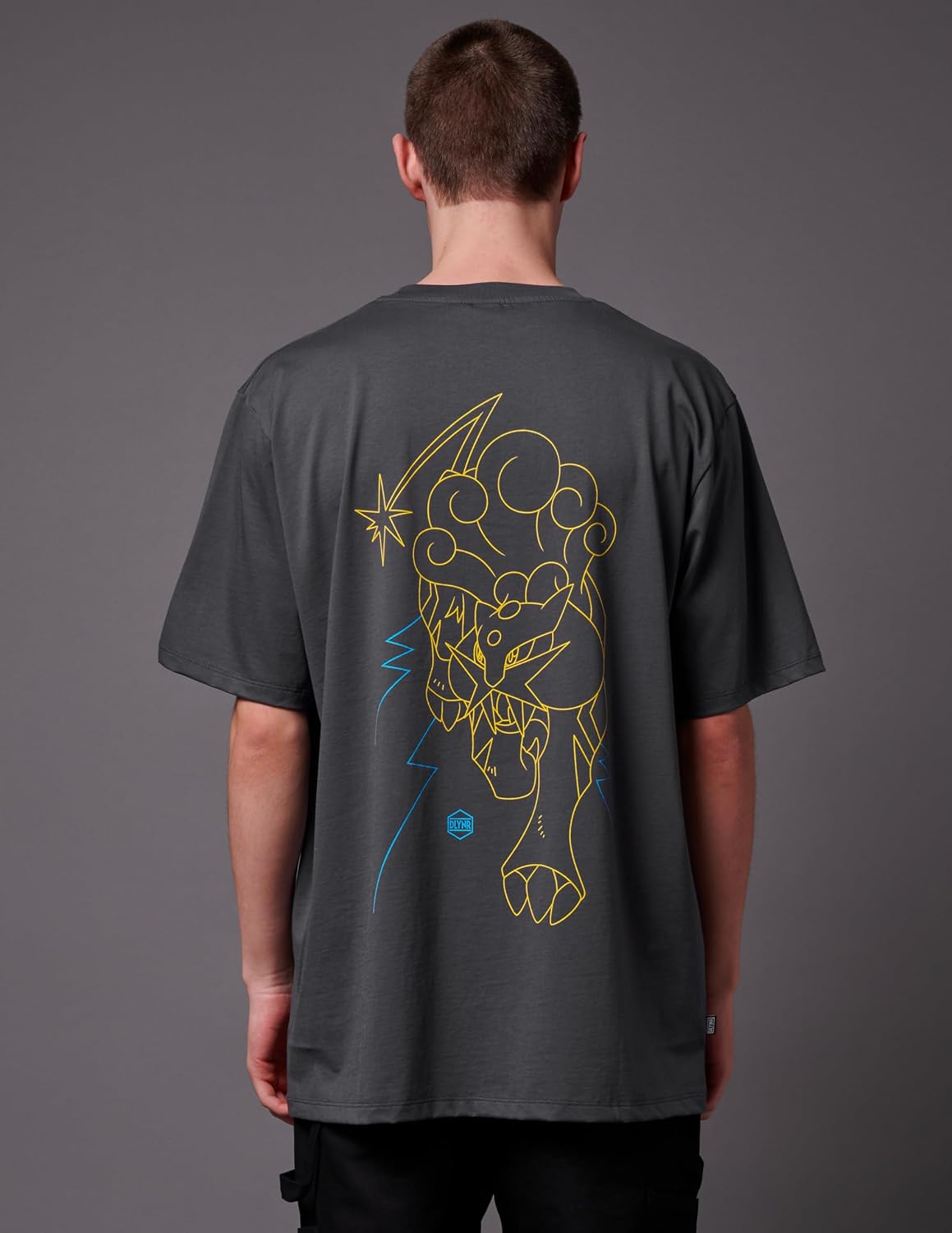 Detalle de Dolly Noire x Pokémon Maglietta Cani Leggendari Unisex – Collezione Ufficiale