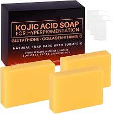 Sapone all'acido cogico 3 pezzi 100 g