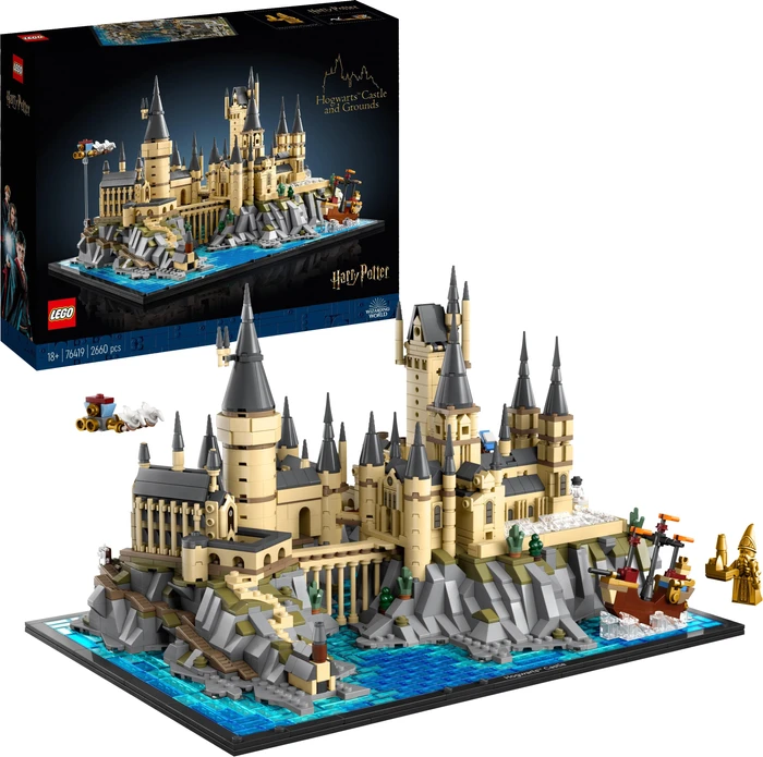 Thumbnail 8 de LEGO Harry Potter Schloss Hogwarts mit Schlossgelände 76419 – komplexes Bauprojekt für Fans
