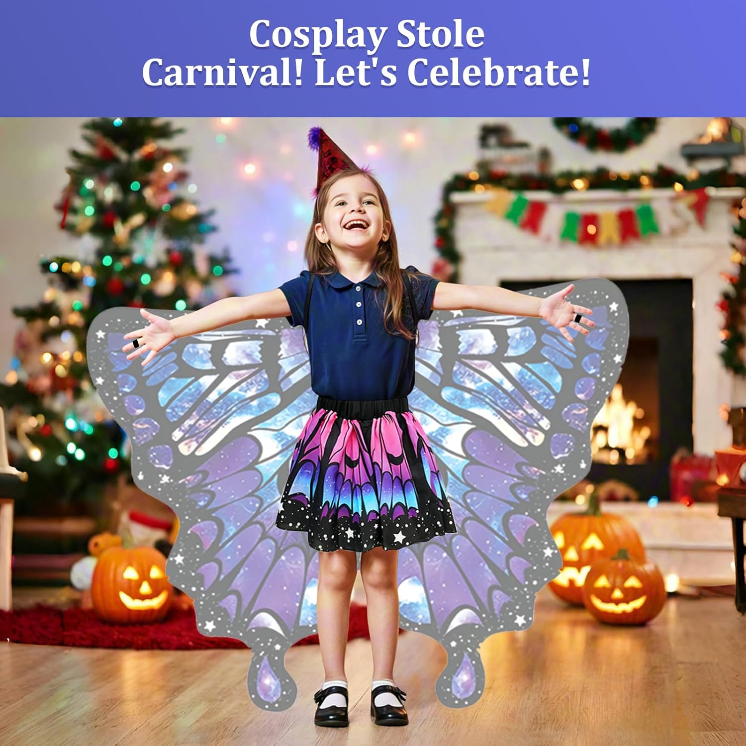 Thumbnail 3 de HAGOT Butterfly Wings Kids Cape – Ali di Farfalla per Bambini