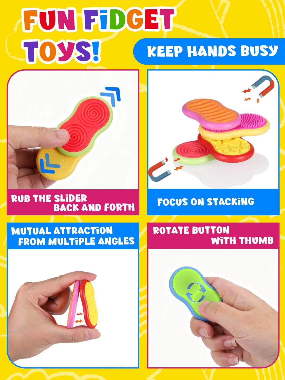 Thumbnail 3 de Kssvzz Fidget Toys 6 Pack