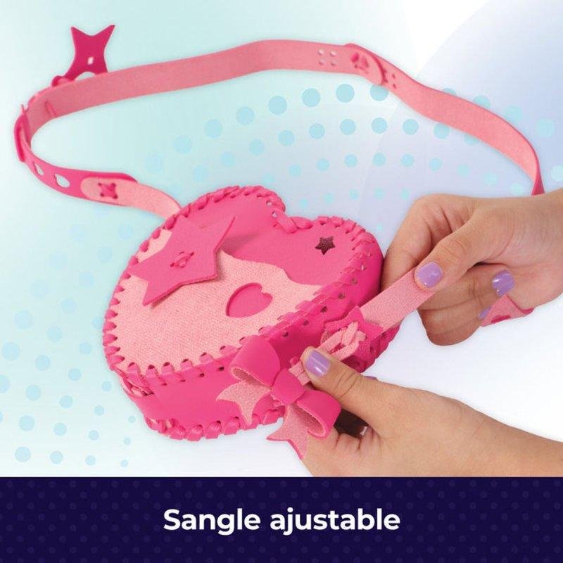 Detalle 2 de Kit de manualidades Spin Master Cool Maker Bolso Sweetheart para niños a partir de 6 años
