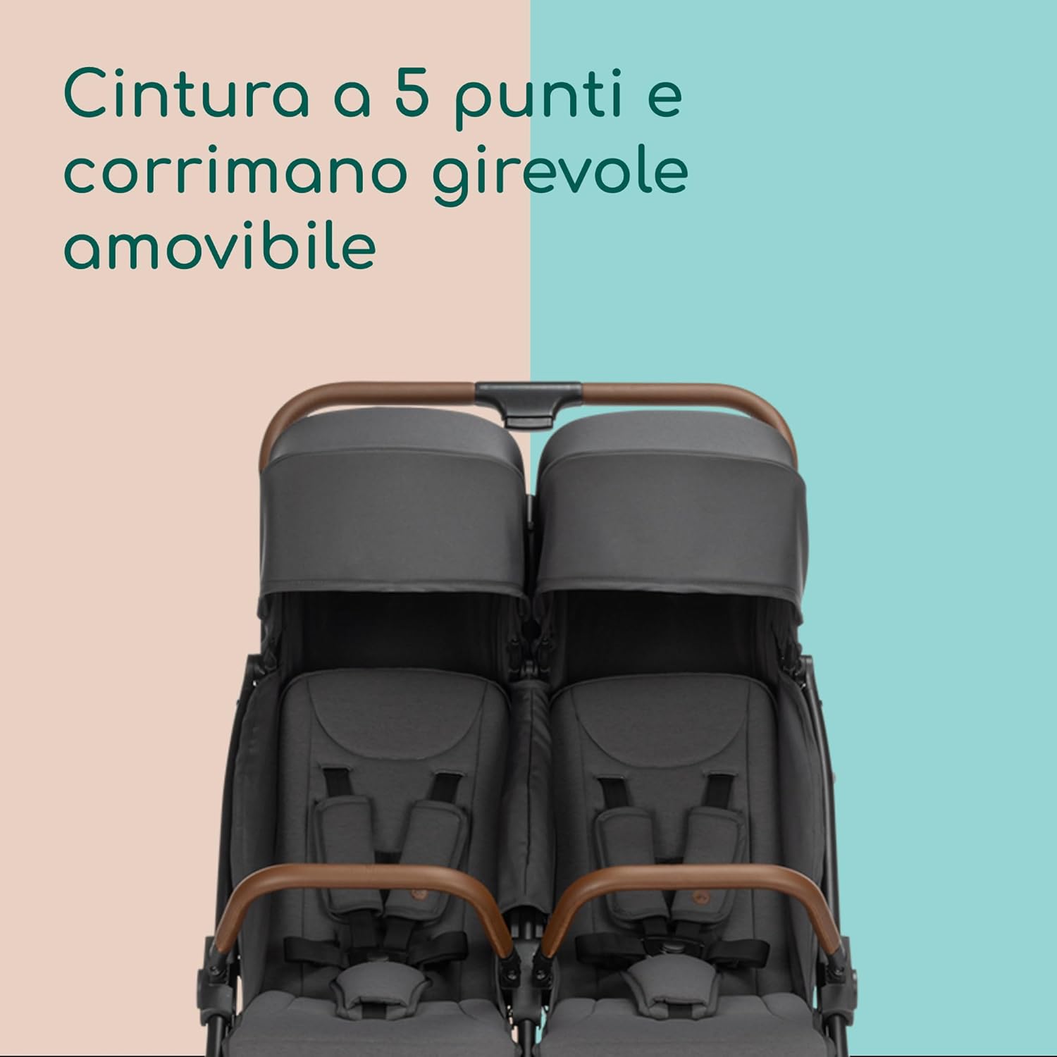 Thumbnail 5 de Bebeconfort Mane passeggino gemellare 0-22 kg 🚼