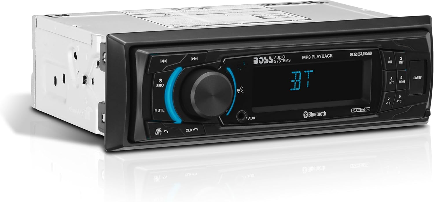 Thumbnail 6 de BOSS Audio Systems 616UAB Car Stereo with Bluetooth – Single DIN (No CD/DVD)