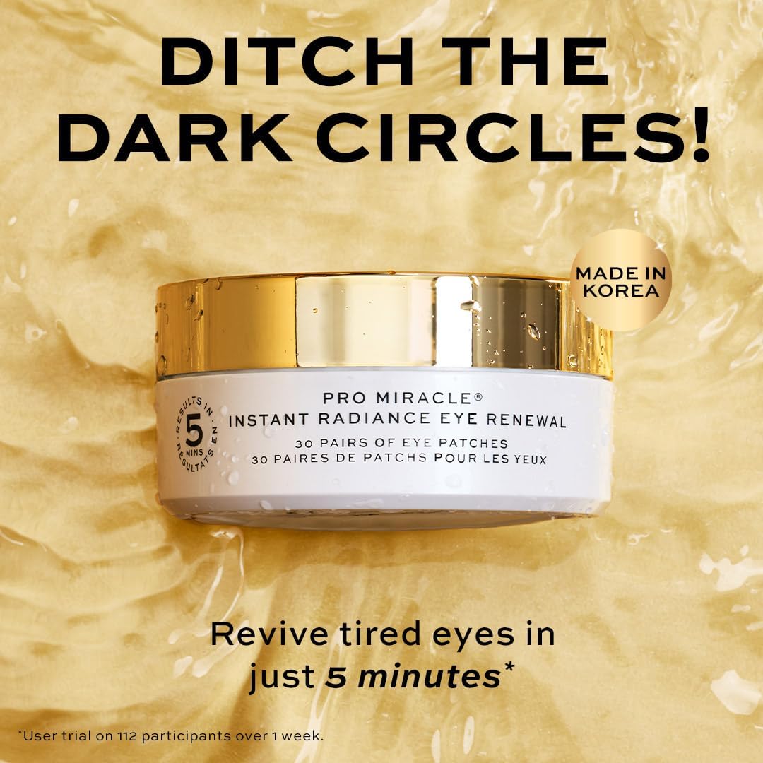 Detalle de Revolution Pro Miracle Instant Radiant Eyes Renewal Patches – Cooling Hydrogel with Caffeine