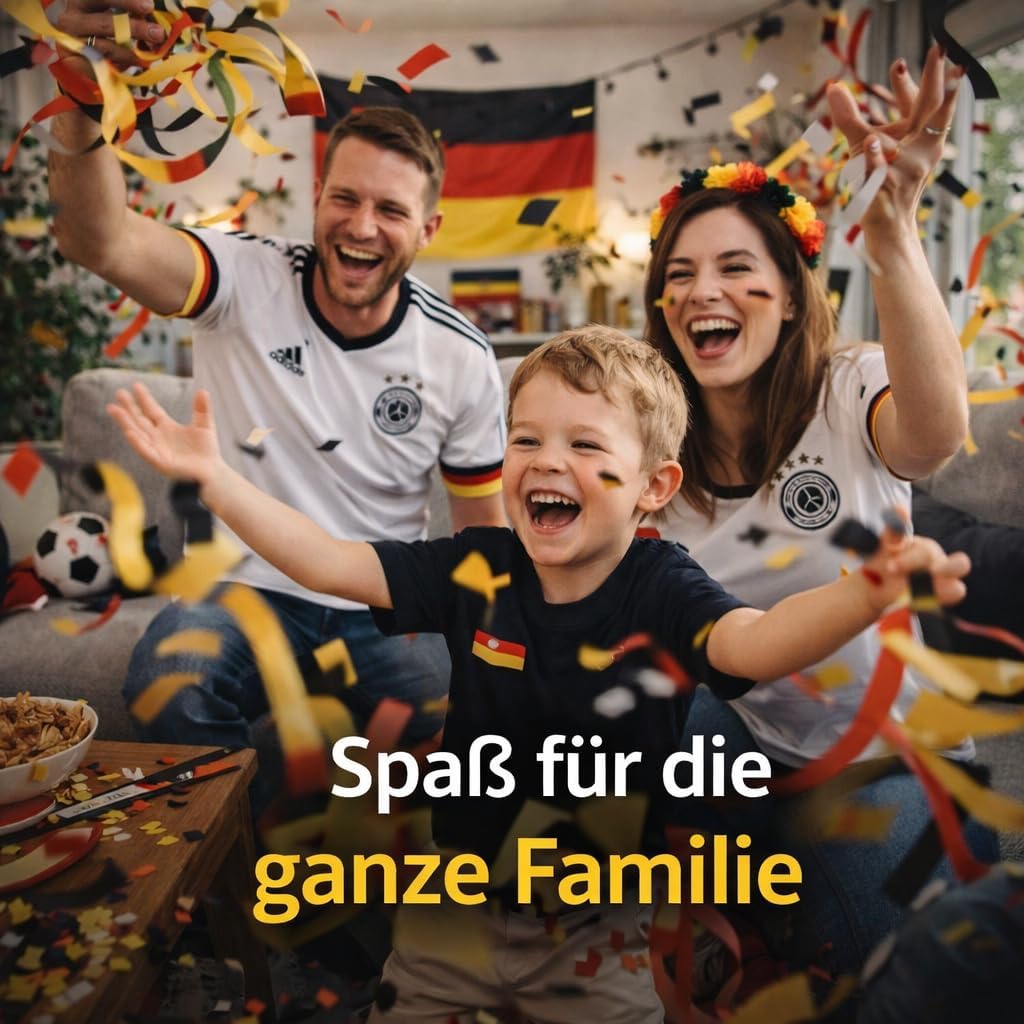 Thumbnail 1 de Schminkstift Fanartikel Deutschland – Schwarz, Rot, Gelb (Gold) als Deko für die Fußball-Weltmeisterschaft 2026