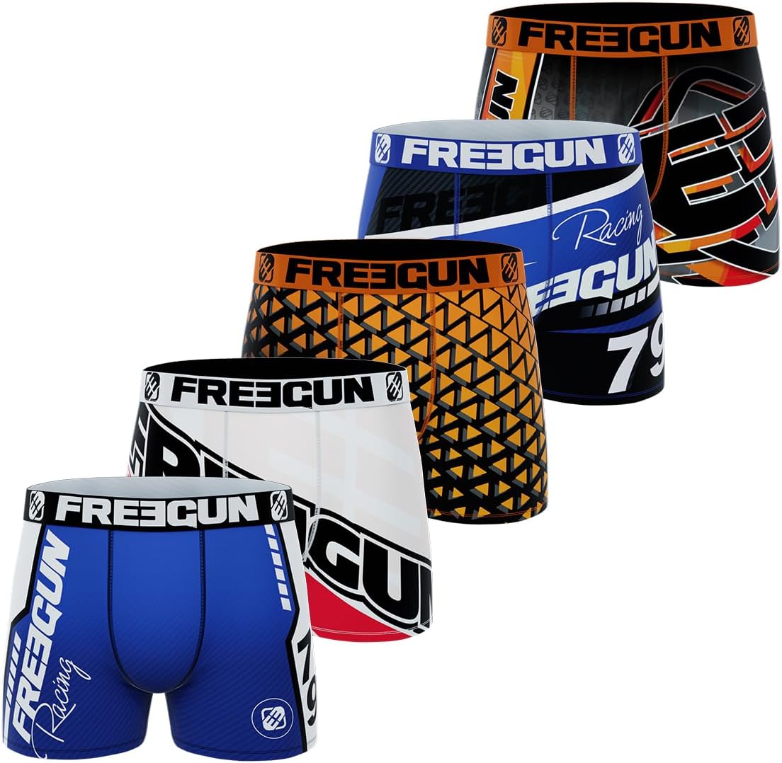 Detalle de FREEGUN Pack Surprise boxer homme 5 đ©Č