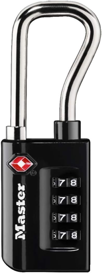 Thumbnail 4 de Master Lock 4697EURDNKL: lucchetto per bagagli TSA-approved in alluminio, 9,3 x 3,6 x 1,5 cm