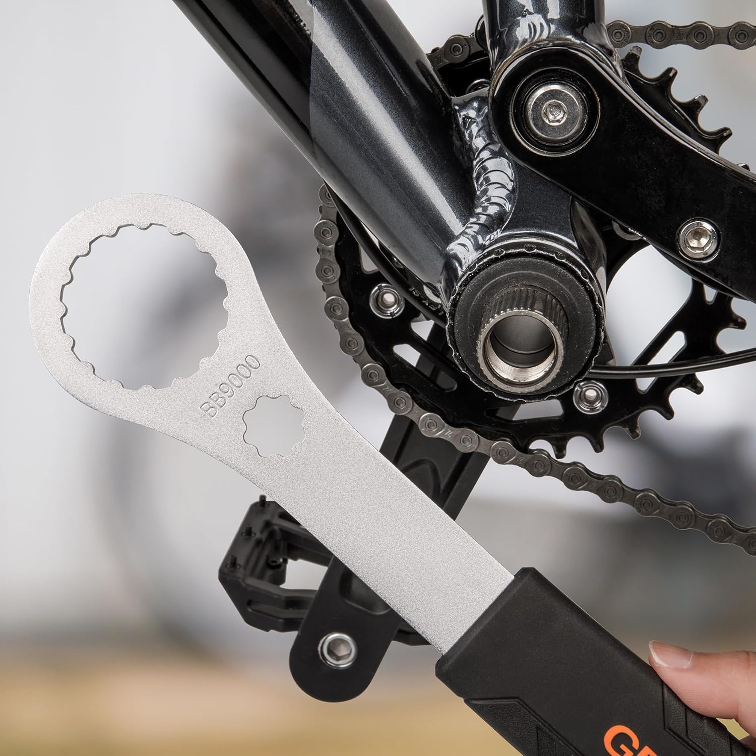 Thumbnail 5 de GEWAGE Attrezzo per bicicletta Centerlock: chiave a pedale multiuso, compatibile con Hollowtech II e BB diverse