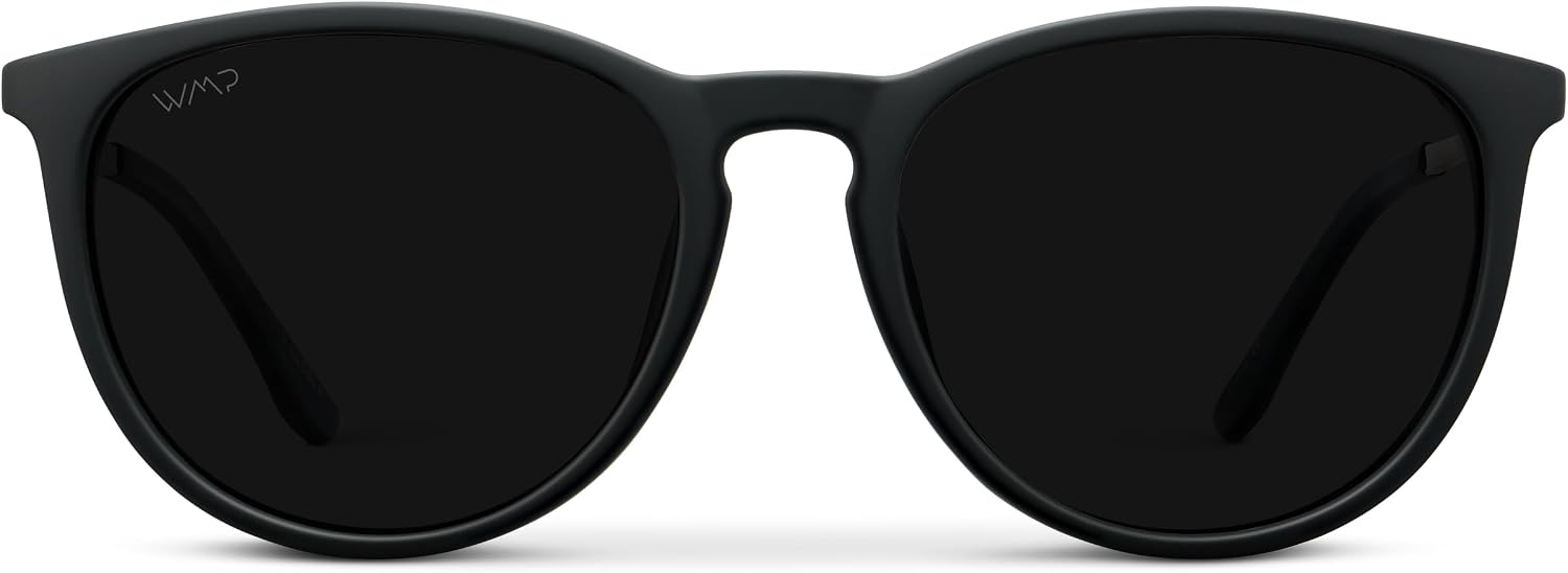 Detalle 2 de WearMe Pro Round Polarized Sunglasses for Women (UV400) — Vintage Retro Style
