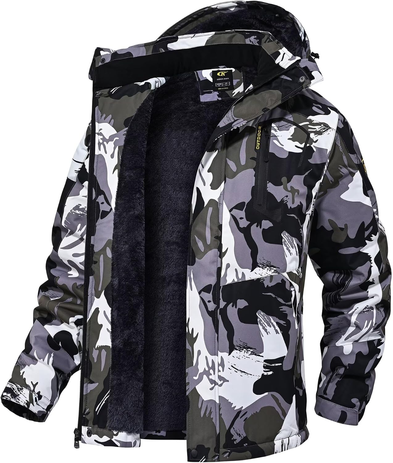 Imagen de QPNGRP Mens Waterproof Ski Jacket en OfertitasTOP