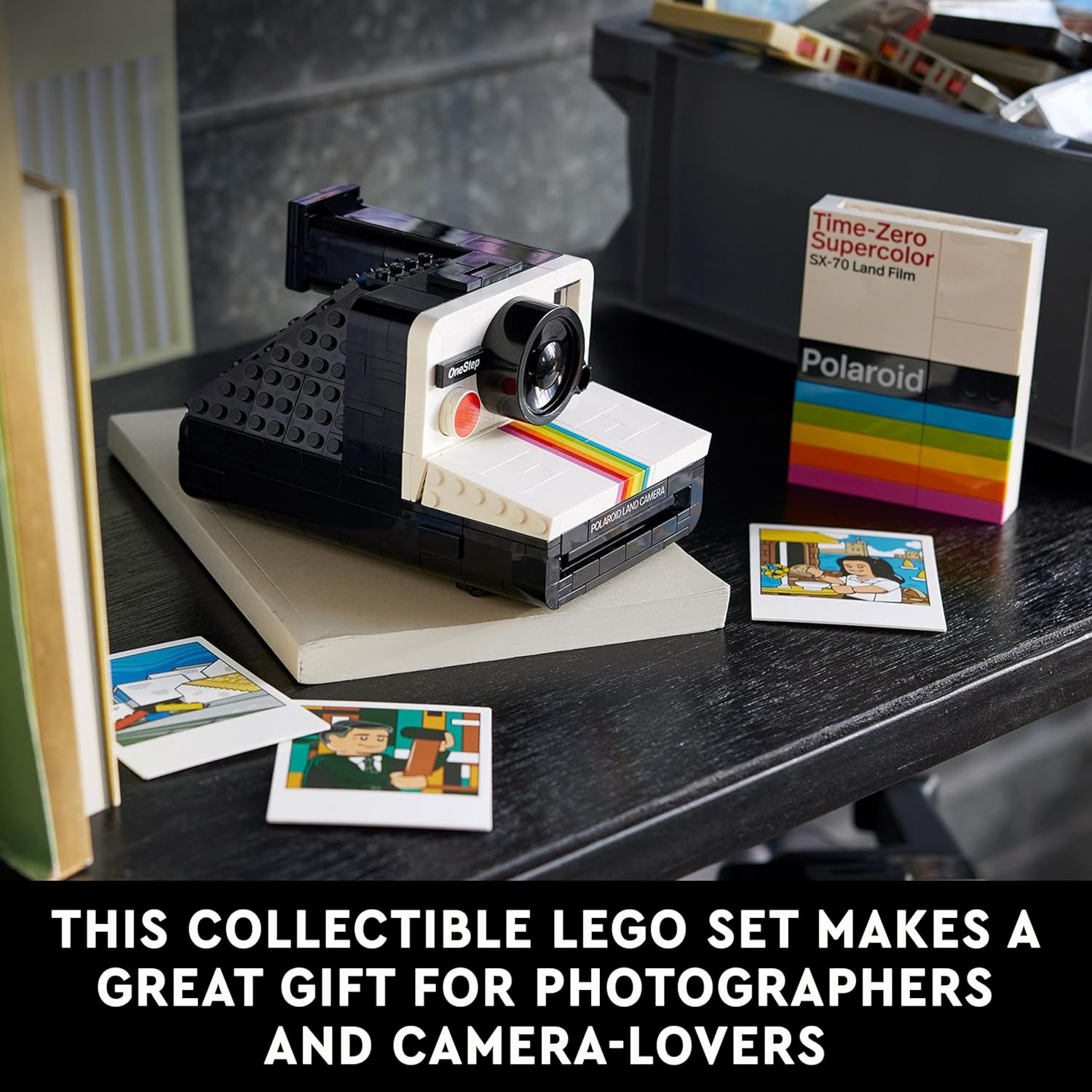 Thumbnail 5 de LEGO Ideas Polaroid OneStep SX-70 Camera Set (21345) – A collectible brick-built homage for photography lovers