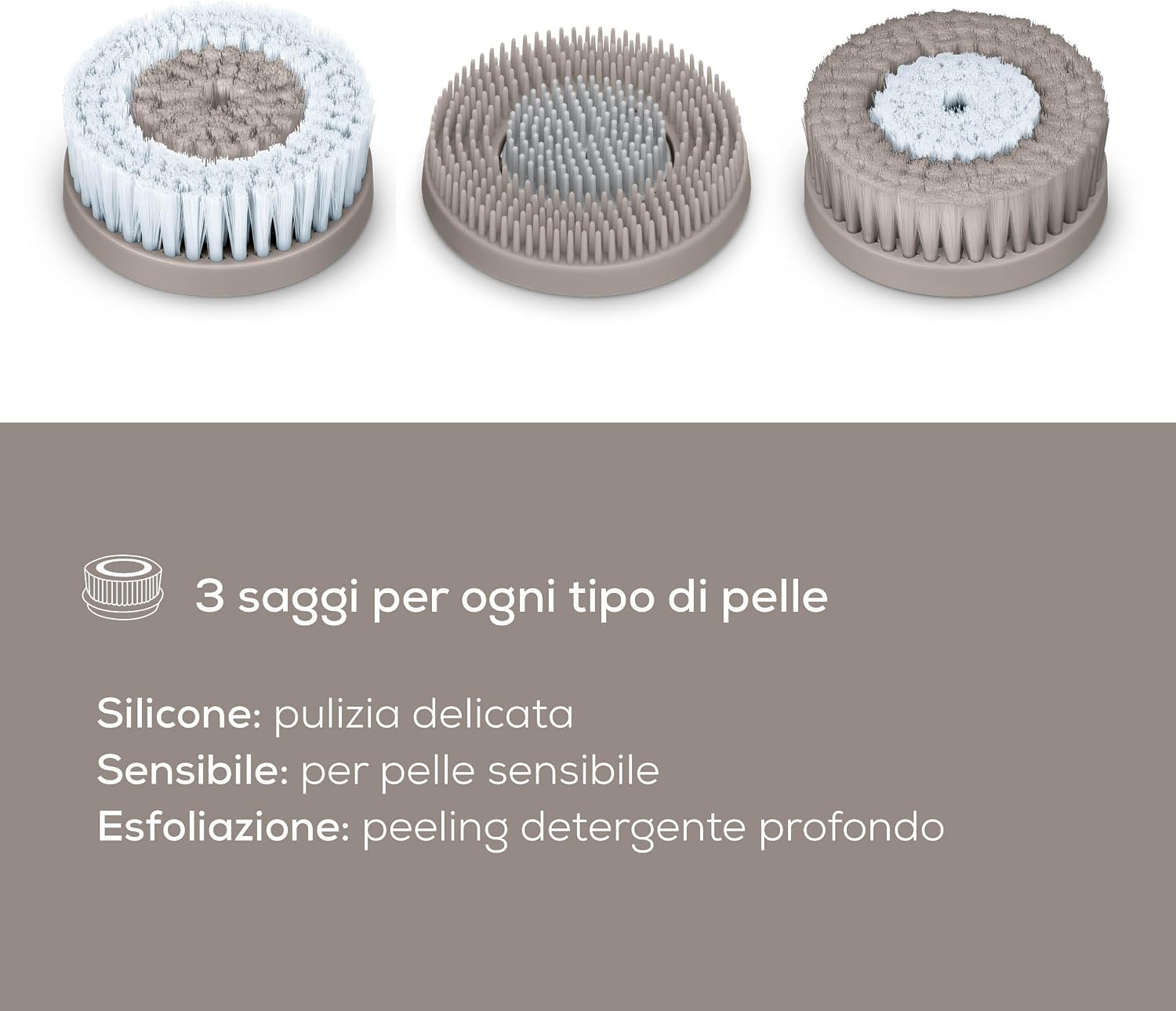Detalle 2 de Beurer FC 59 Dual Spazzola Viso rotante