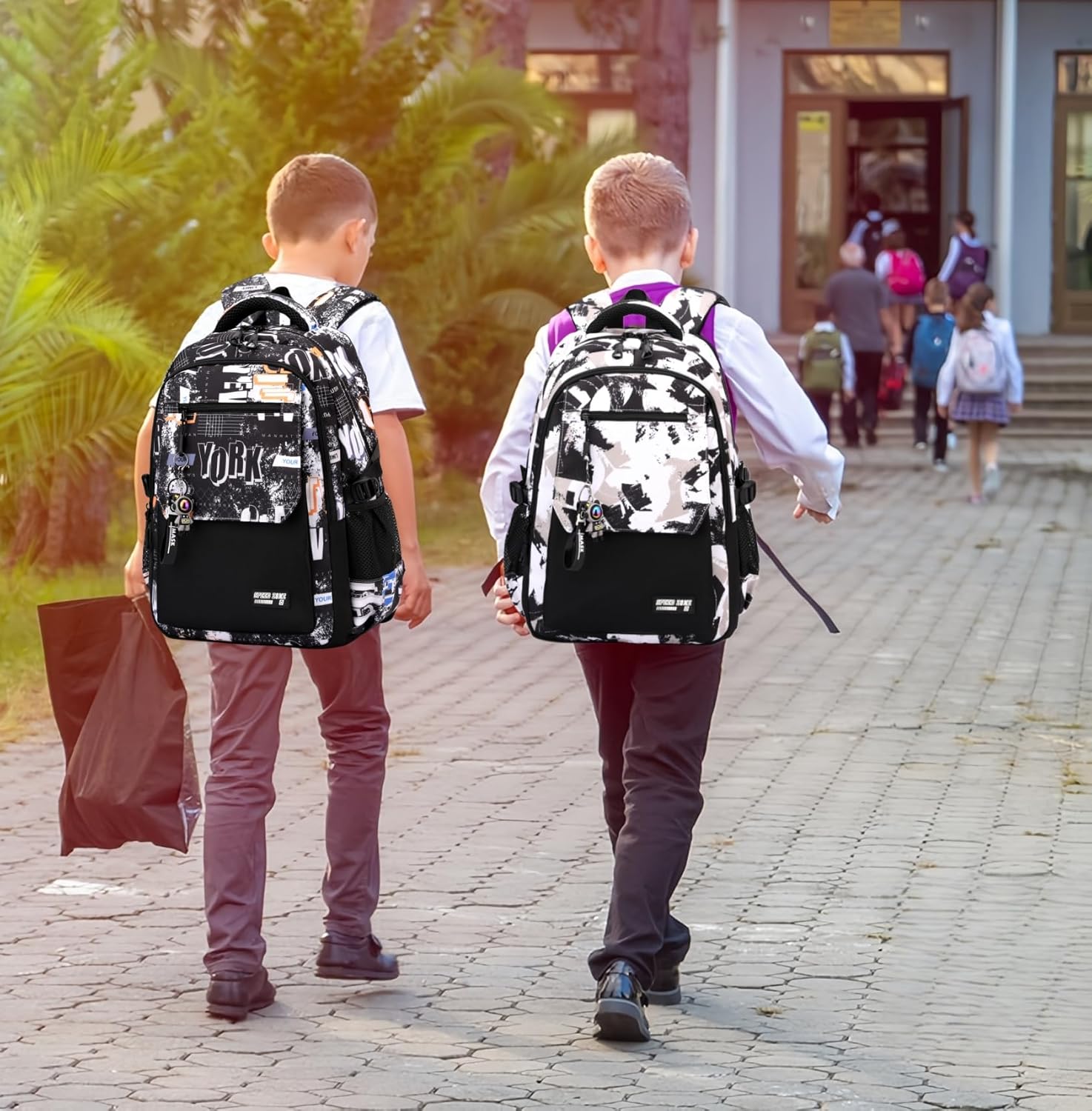 Thumbnail 6 de Bansusu Boys Backpack for Kids: 30L School Bag for Primary & Secondary Education