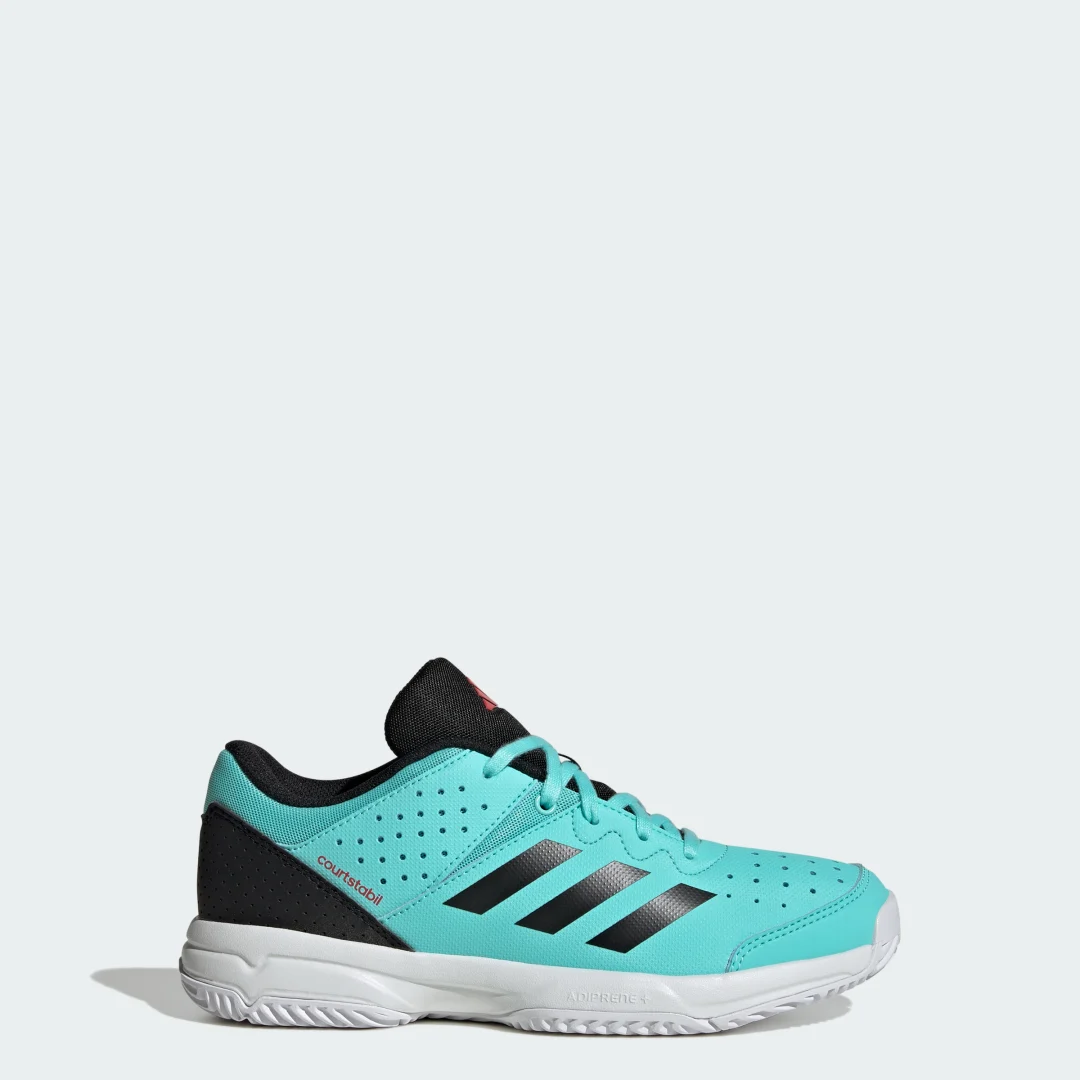 Detalle de Adidas Zapatilla Court Stabil – Turquesa
