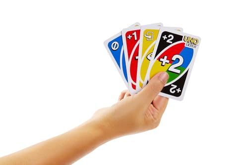 Detalle de UNO Flip - Juego de Cartas Familiar (112 cartas, doble cara) de Mattel Games
