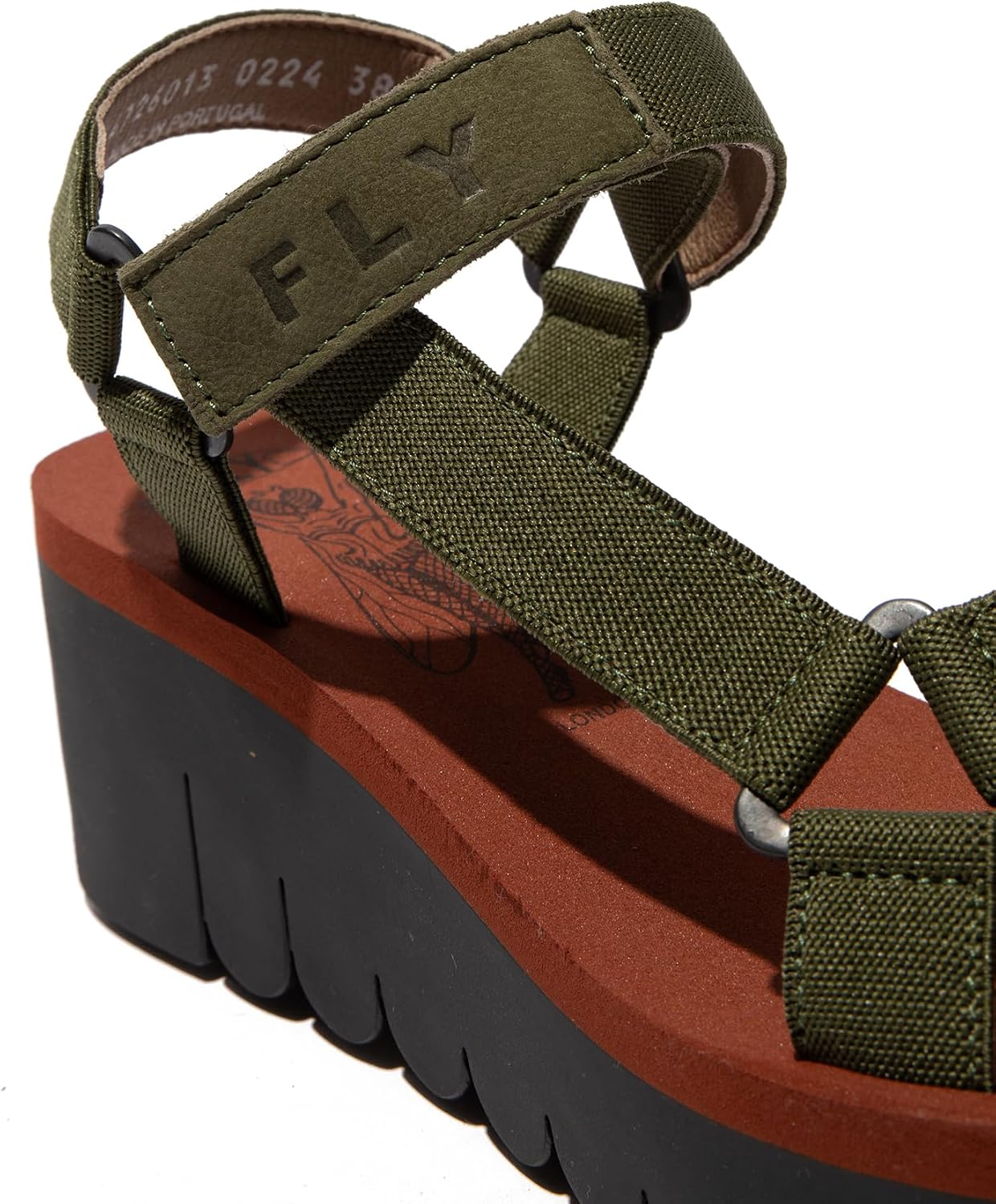Detalle 2 de FLY London Yefa726fly Sandale Keilabsatz