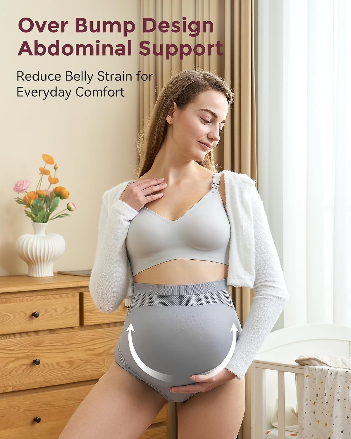 Thumbnail 2 de Momcozy Women's Maternity High Waist Underwear 🤰