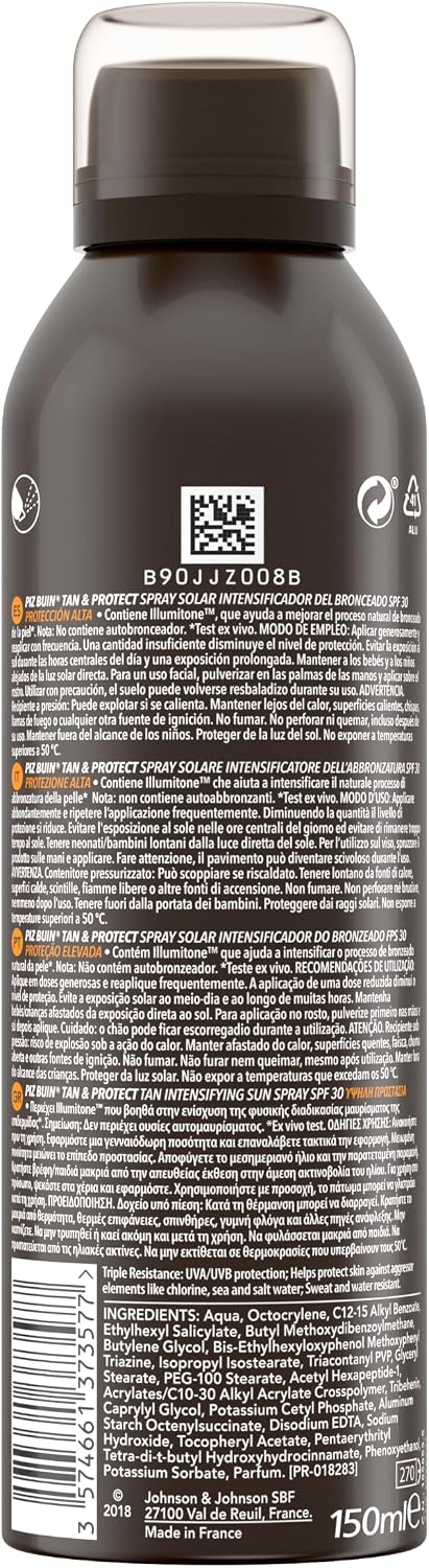 Thumbnail 6 de PIZ BUIN Tan & Protect Intensificatore dell’Abbronzatura SPF 30 spray corpo con Illumitone, 150 ml